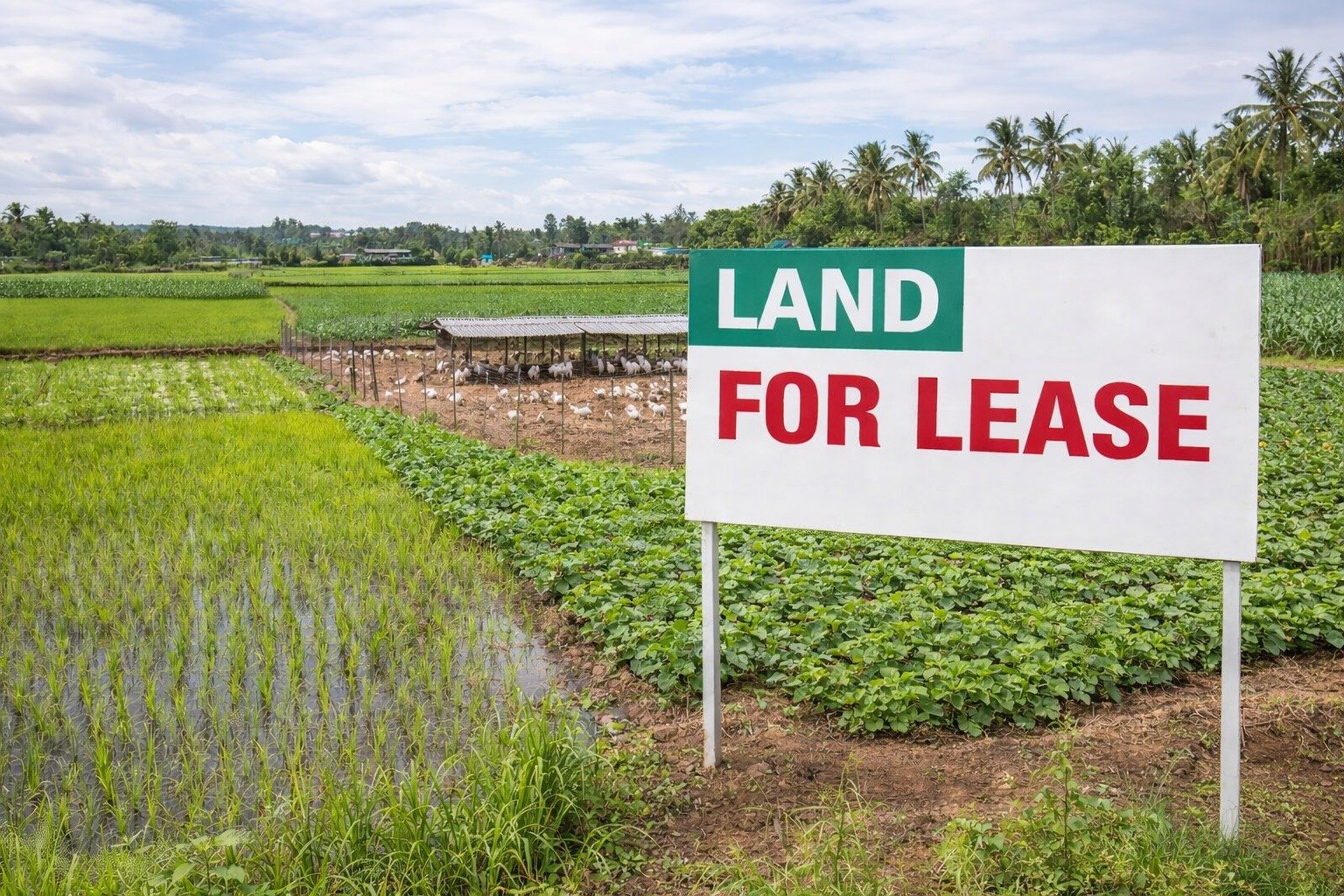 Green Farmland For Lease