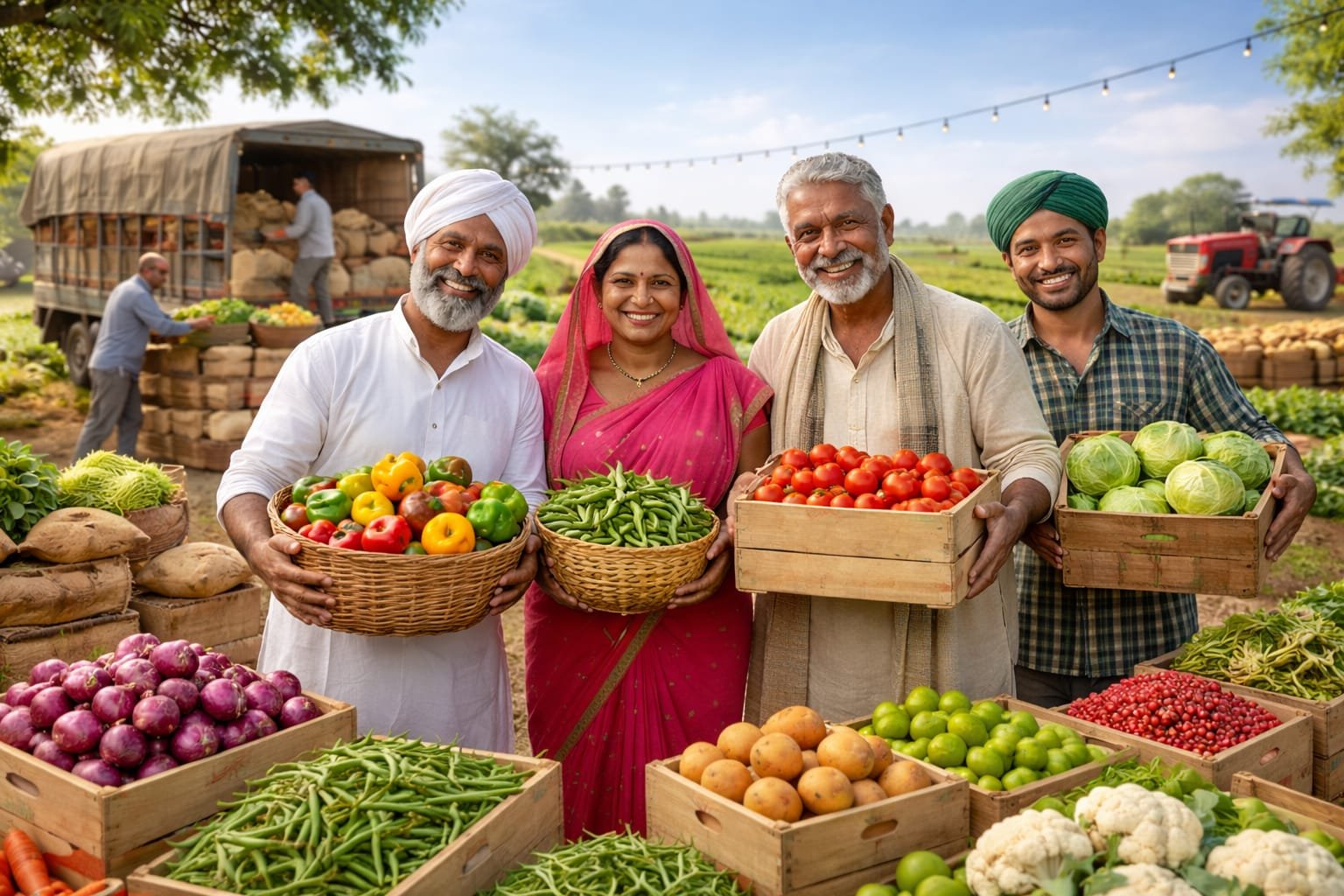 Fresh Organic Harvest